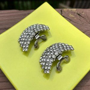 VTG MUSI Pat Pend Bridal Rhinestone Shoe Clips